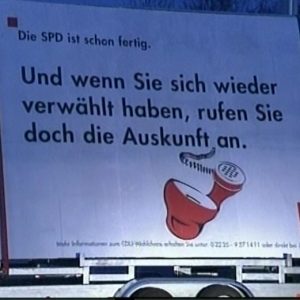 Die CDU muß ihre Landtagskandidaten neu wählen.