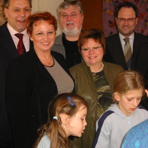Hardy Fuß, Gabriele Frechen, Stephan Renner, Marlies Stroschein und Bernhard Hadel