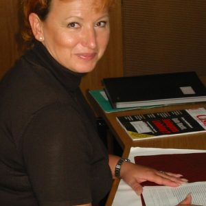 Gabriele Frechen in ihrem Berliner Büro