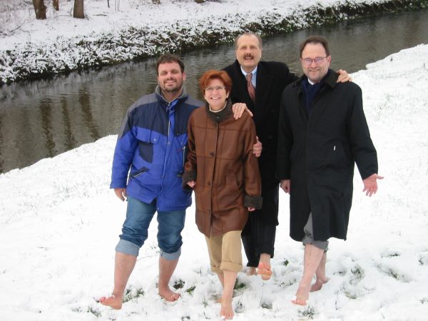 Guido van den Berg, Christa Schütz, Klaus Lennartz und Bernhard Hadel