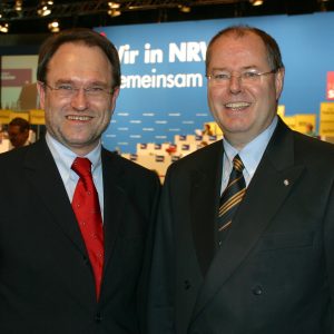 Bernhard Hadel und Peer Steinbrück