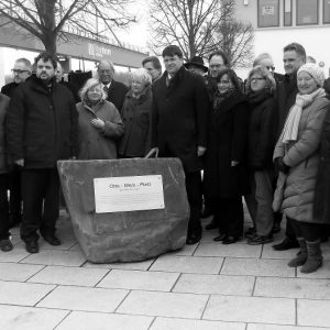 Bennenung des Otto-Wels-Platz in Wesseling