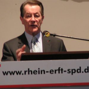Franz Müntefering in Hürth