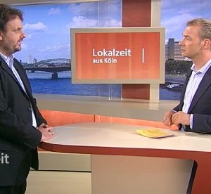 Guido van den Berg MdL und Moderator Henning Quanz
