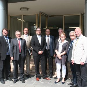 Besuch des Arbeitskreises "Chemie" der SPD-Landtagsfraktion in Knapsack