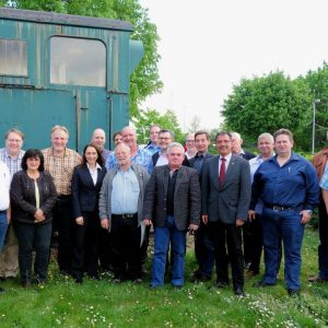 Betriebsrätetreffen mit SPD-Generalsekretärin Yasmin Fahimi in Elsdorf