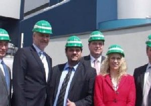Sebastian Hartmann MdB, Minister Garrelt Duin, Guido van den Berg MdL, Rüdiger Neil, Dagmar Andres MdL und Dieter Faust