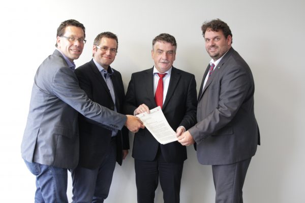 Dierk Timm, Sascha Solbach, Michel Groschek, Guido van den Berg (10.9.2014)