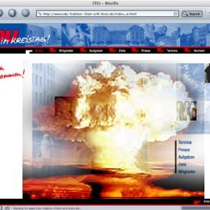 CDU Erft-Kreis (Montage): Atombombe "X3FS5H2" fertig gestellt