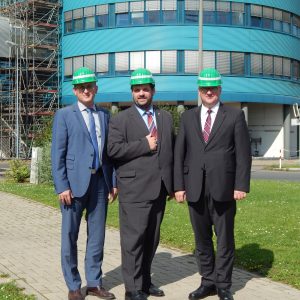 Jörg Vieweg MdL, Thomas Baum MdL und Guido van den Berg
