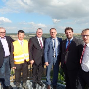 Helmut Pellen, Dr. Lars Kulik, Thomas Baum MdL Jörg Vieweg MdL, Guido van den Berg und Michael Eyll-Vetter
