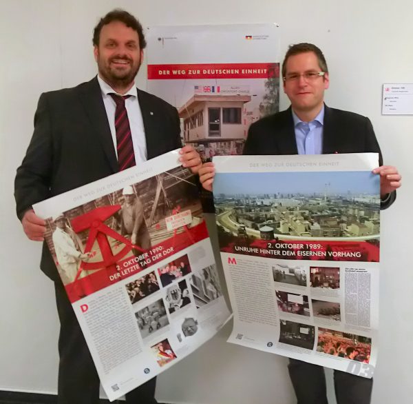 Guido van den Berg MdL und Bürgermeister Sascha Solbach