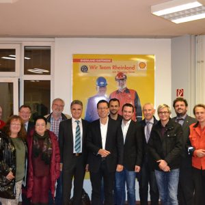 Die SPD-Fraktion zu Besuch bei Shell in Wesseling