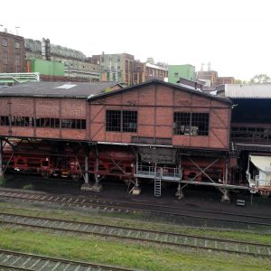 Bahnverladung im Veredlungsbetrieb Frechen der RWE