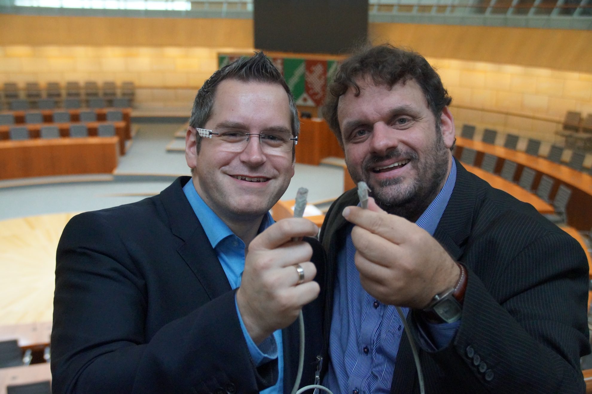 Sascha Solbach und Guido van den Berg (11.11.2015)