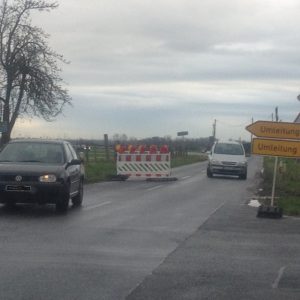 L279 mit einseitiger Sperrung bei Millendorf am 06.01.2016