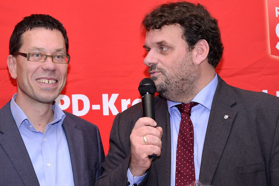 Guido van den Berg MdL und Dierk Timm