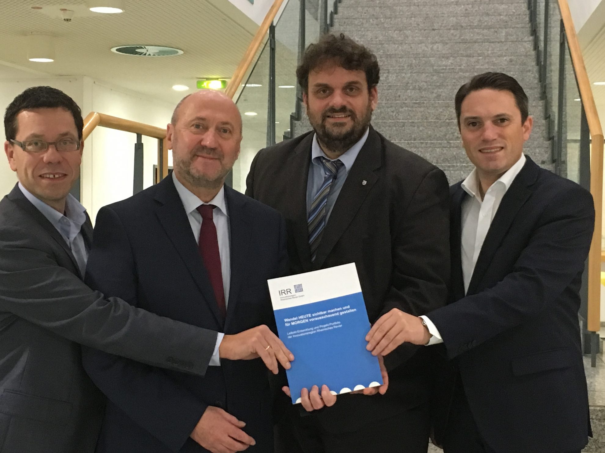 Dierk Timm, Rainer Thiel MdL, Guido van den Berg MdL, Stefan Kämmerling MdL