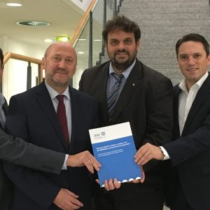 Dierk Timm, Rainer Thiel MdL, Guido van den Berg MdL, Stefan Kämmerling MdL