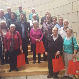 Die AWO Glesch und die AWO Kaster/Königshoven besuchen den Landtag