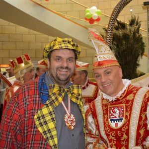 Prinz Norbert 1. (Norbert Walter) und Guido van den Berg MdL