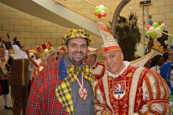 Prinz Norbert 1. (Norbert Walter) und Guido van den Berg MdL (2017)