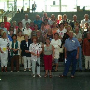 Besuchergruppe aud dem Wahlkreis von Helga Kühn-Mengel MdB in Berlin September 2004
