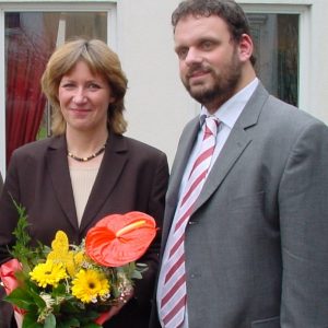 Birgit Fischer und Guido van den Berg