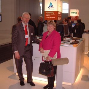 Helga Kühn-Mengel Cebit 2005 Firma Neovo