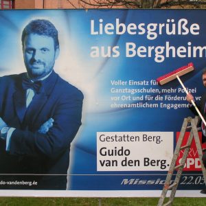 Guido van den Berg stellt seine Werbelinie vor
