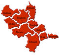 Karte des Rhein-Erft-Kreis