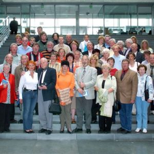 Frechener besuchen Gabriele Frechen in Berlin beim Bundespresseamt