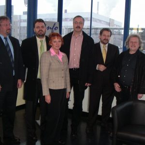 Dr. Reinhard Klingel, Guido van den Berg, Gabriele Frechen, Leo Berg,Dr. Rudolf Schmitz und Horst Lambertz