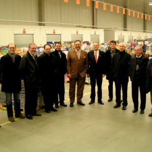 SPD-Kreisvorstand besucht das Logistikzenttrum von PLUS in Kerpen