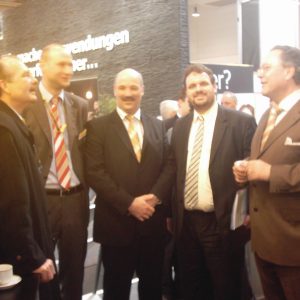 Klaus Lennartz (SPD), Markus Pätz (IDAP), Walter Poensgen (IDAP), Guido van den Berg (SPD) und Hardy Fuß (SPD)