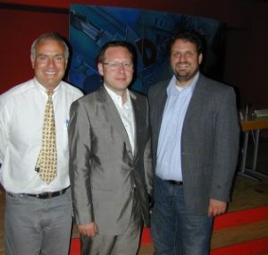 Günter Reiners, Dr. Karsten Rudolph und Guido van den Berg.