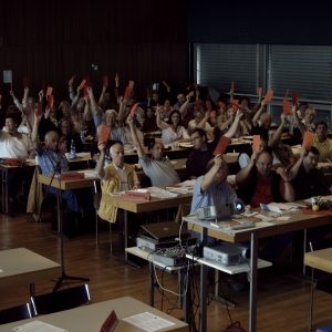 Auf dem Parteitag der Rhein-Erft SPD zum Grundsatzprogramm