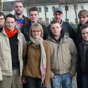 Der am 12.04.2008 neugewählte Kreisvorstand der Jusos