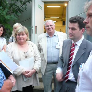 Hubertus Heil und Helga Kühn-Mengel am 15. Juli 2008 in Erftstadt-Köttingen