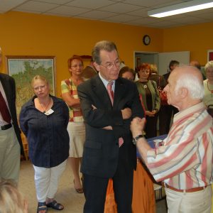 Dieter Gumz und Franz Müntefering