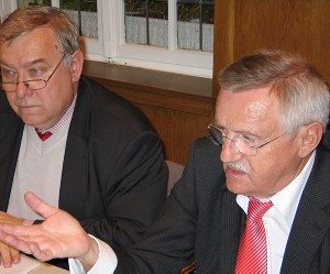 Franz Georg Rips und Edgar Moron