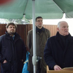 Guido van den Berg, Florian Herpel und Otto Dann