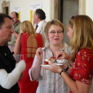 Konradin Meyer, Astrid Schmitter und Birgit Kunold