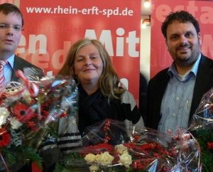 Helge-Peter Herrwegen, Brigitte D'moch-Schweren und Guido van den Berg