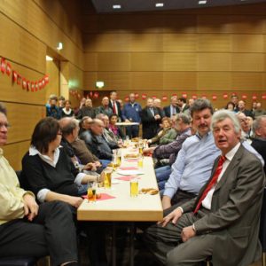 Auch in diesem Jahr war der Saal beim "Politischen Ascherdonnerstag" gut gefüllt