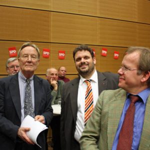 Gute Laune bei Franz-Josef Antwerpes und Guido van den Berg