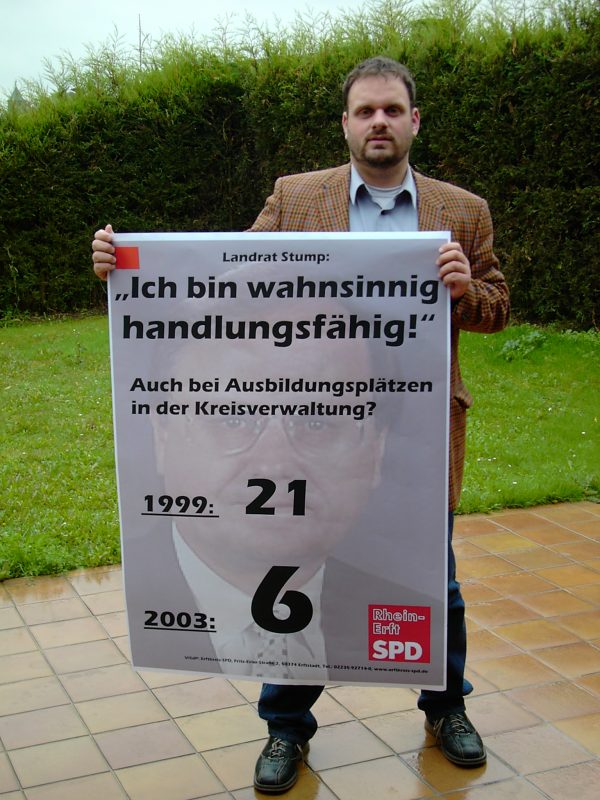 Die Ausbildungsplatzentwicklung bei der Kreisverwaltung ist erschreckend