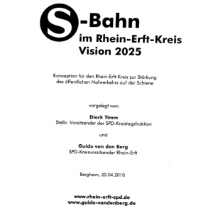 Original Deckballt des SPD SBahn Konzepts von 2010
