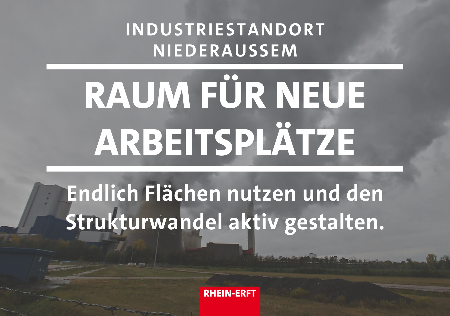 Dritter Anlauf: SPD fordert Plan für Nutzung der Flächen am Kraftwerk Niederaußem