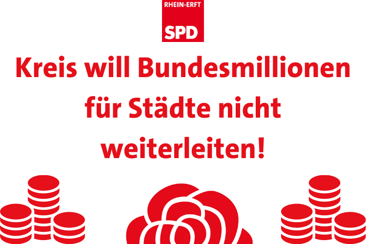 Text: Kreis will Bundesmillionen für Städte nicht weiterleiten